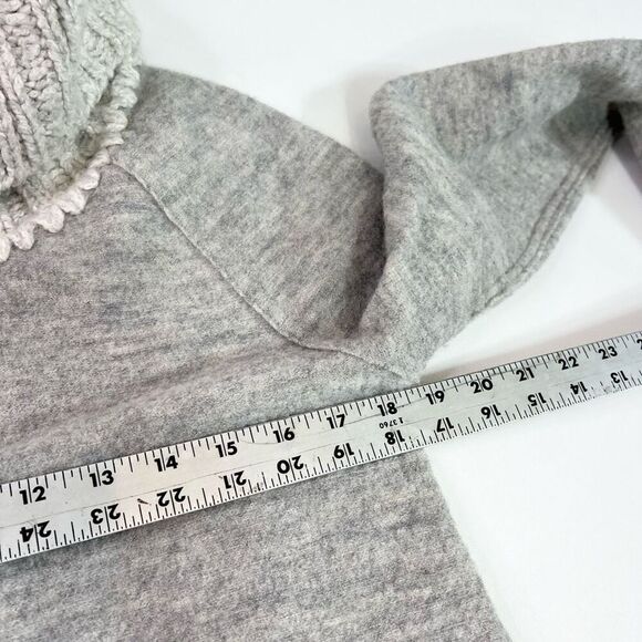 Sleeping On Snow Sweater Womens Small Gray Turtle Neck wool alpaca cabin cozy - Picture 5 of 12